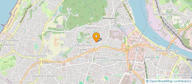 localisation de l'entreprise MONSIEUR NICOLAS MARIE  ANGLET