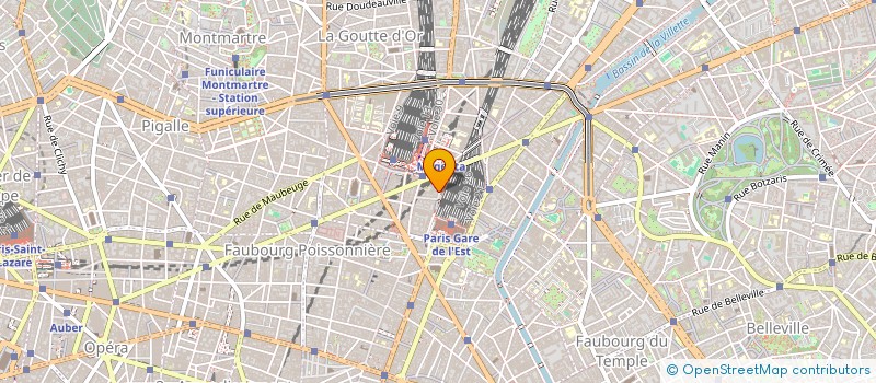 localisation de l'entreprise MONSIEUR NICOLAS MARILLEAU  PARIS