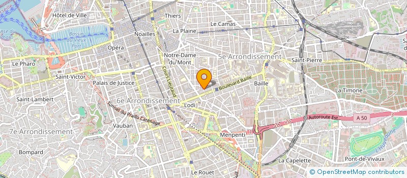 localisation de l'entreprise MONSIEUR NICOLAS MARIN  MARSEILLE