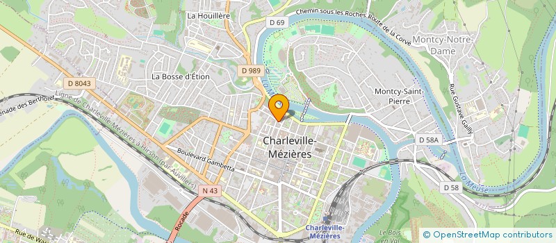localisation de l'entreprise MONSIEUR NICOLAS MARINI à CHARLEVILLE-MEZIERES