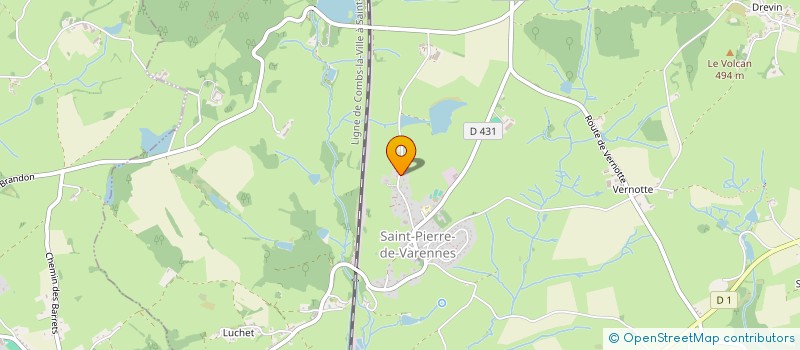 localisation de l'entreprise MONSIEUR NICOLAS MARINIER  SAINT-PIERRE-DE-VARENNES