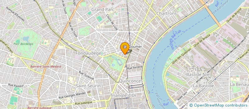 localisation de l'entreprise MONSIEUR NICOLAS MARIOL à BORDEAUX