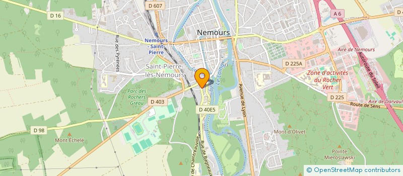 localisation de l'entreprise MONSIEUR NICOLAS MARLOT à SAINT-PIERRE-LES-NEMOURS