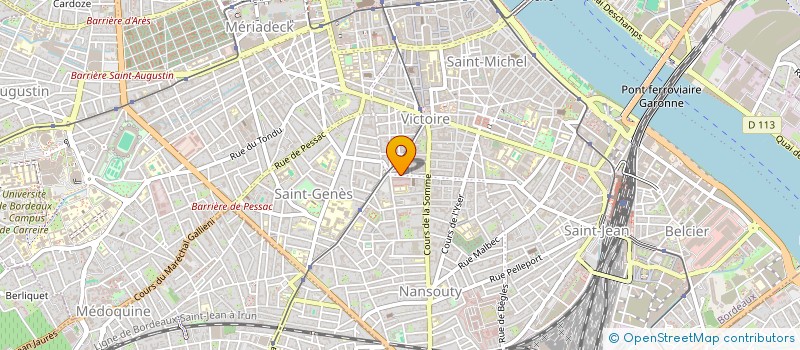 localisation de l'entreprise MONSIEUR NICOLAS MARMION  BORDEAUX