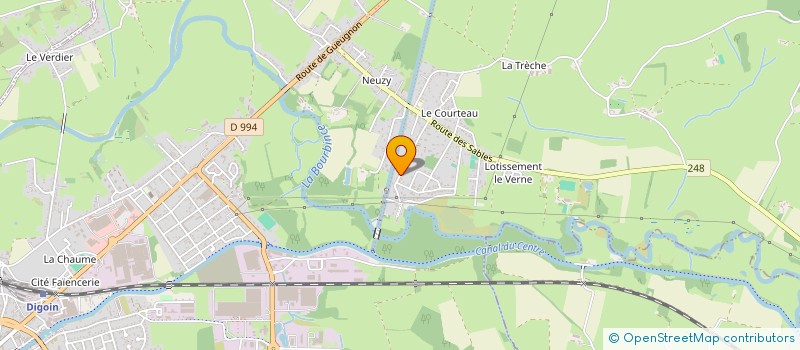 localisation de l'entreprise MONSIEUR NICOLAS MARQUES  DIGOIN