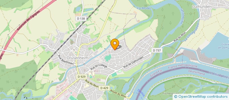 localisation de l'entreprise MONSIEUR NICOLAS MARQUES MIRANDA  DRUSENHEIM