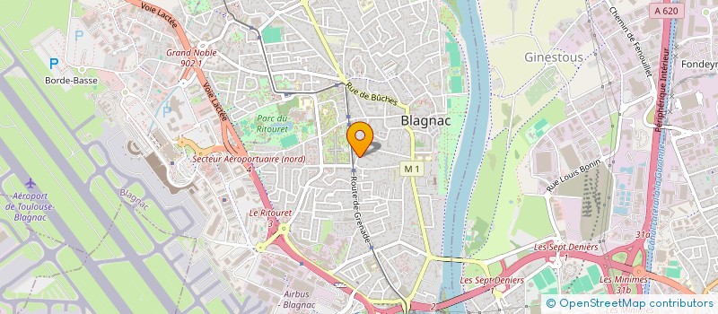 localisation de l'entreprise MONSIEUR NICOLAS MARQUIS à BLAGNAC