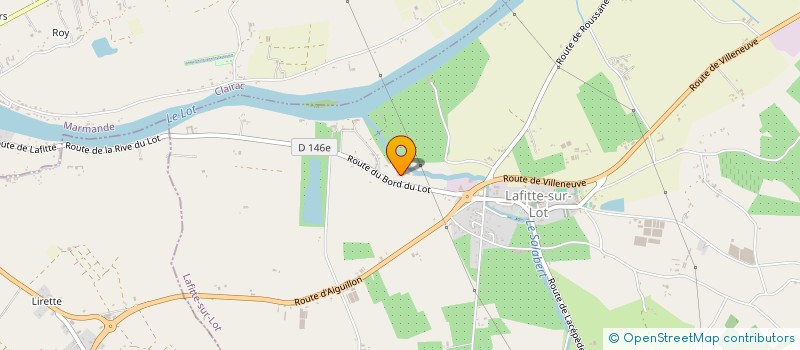 localisation de l'entreprise MONSIEUR NICOLAS MARQUIS SEBIE  LAFITTE-SUR-LOT