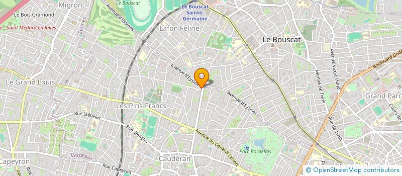 localisation de l'entreprise MONSIEUR NICOLAS MARRONE  BORDEAUX