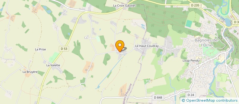 localisation de l'entreprise MONSIEUR NICOLAS MARTEAU à RIVES D'ANDAINE