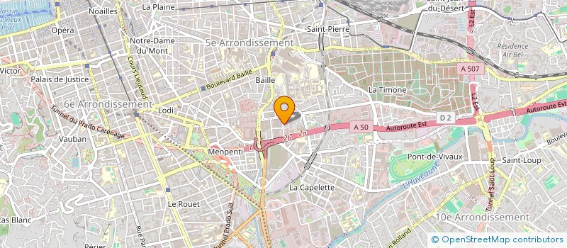 localisation de l'entreprise MONSIEUR NICOLAS MARTEL à MARSEILLE