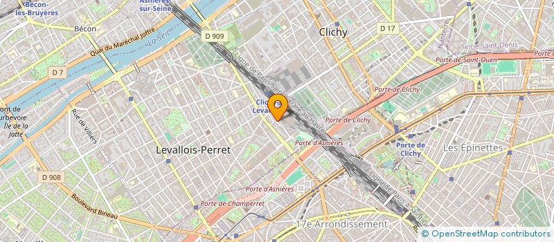 localisation de l'entreprise MONSIEUR NICOLAS MARTI à LEVALLOIS-PERRET