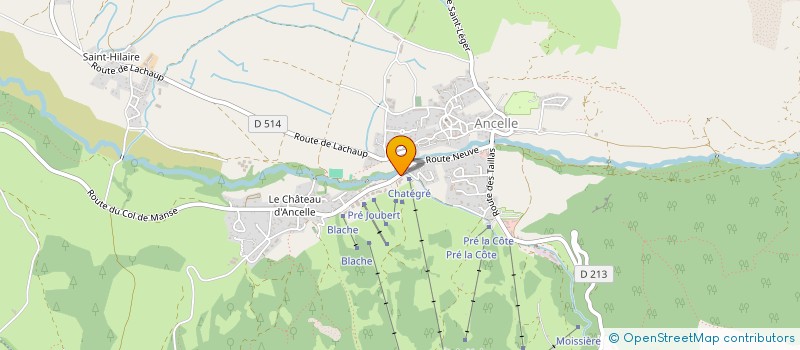 localisation de l'entreprise MONSIEUR NICOLAS MARTIN  FOREST-SAINT-JULIEN