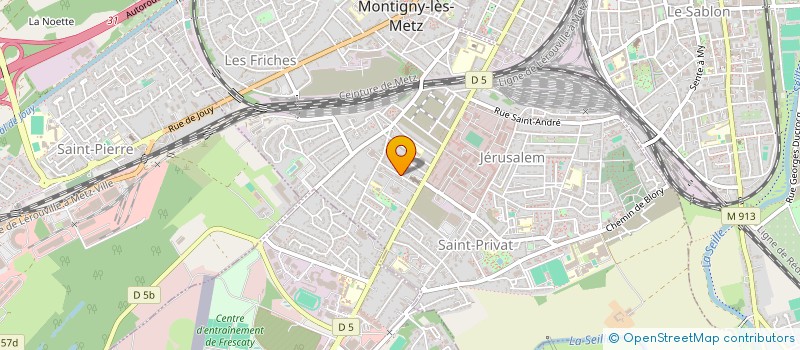 localisation de l'entreprise MONSIEUR NICOLAS MARTIN à MONTIGNY-LES-METZ
