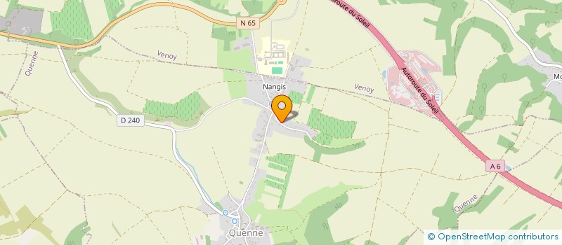 localisation de l'entreprise MONSIEUR NICOLAS MARTIN  QUENNE