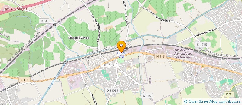 localisation de l'entreprise MONSIEUR NICOLAS MARTIN à LUNEL-VIEL