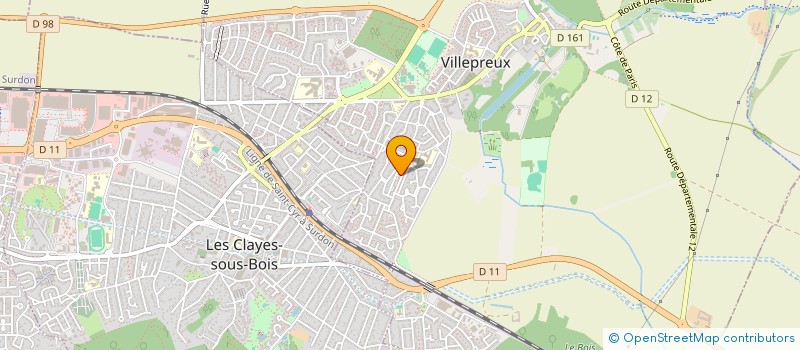 localisation de l'entreprise MONSIEUR NICOLAS MARTIN  VILLEPREUX