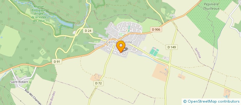 localisation de l'entreprise MONSIEUR NICOLAS MARTIN à CERNAY-LA-VILLE