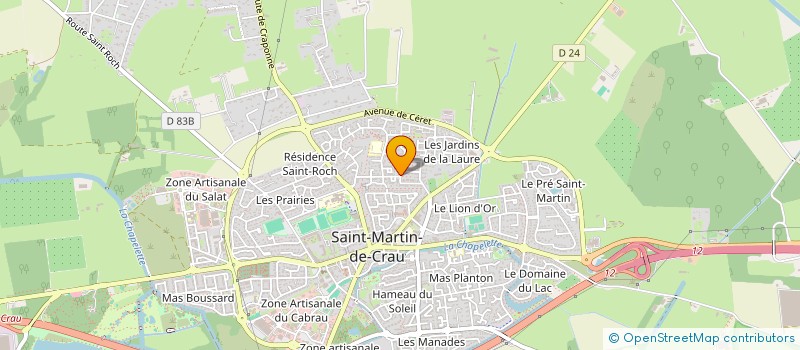 localisation de l'entreprise MONSIEUR NICOLAS MARTINEZ à SAINT-MARTIN-DE-CRAU