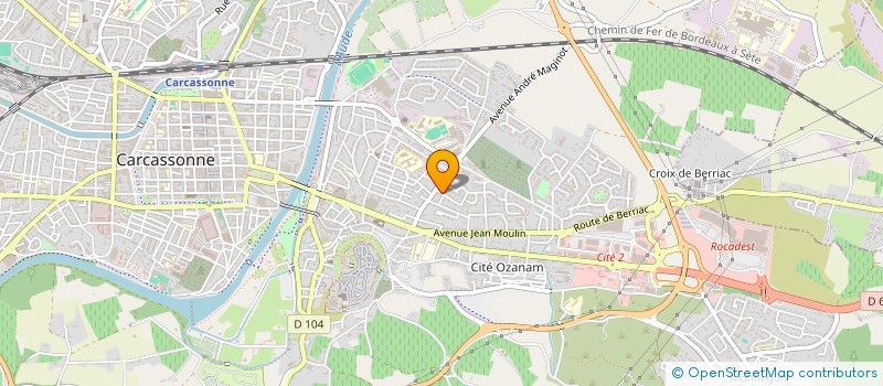localisation de l'entreprise MONSIEUR NICOLAS MARTINEZ à CARCASSONNE