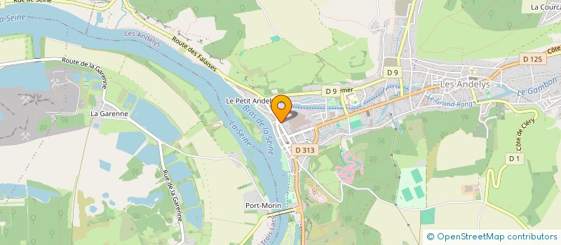 localisation de l'entreprise MONSIEUR NICOLAS MARTINEZ  LES ANDELYS