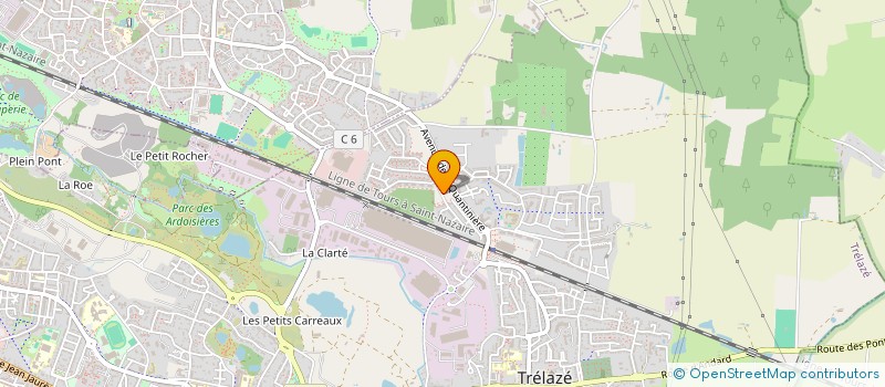 localisation de l'entreprise MONSIEUR NICOLAS MARTINEZ à TRELAZE