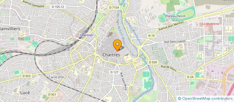 localisation de l'entreprise MONSIEUR NICOLAS MARTINON à CHARTRES
