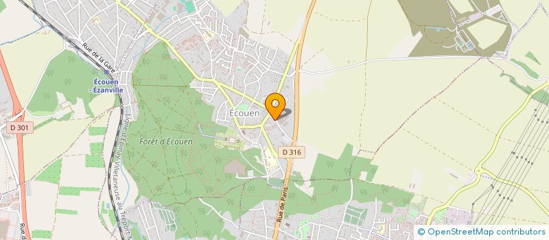 localisation de l'entreprise MONSIEUR NICOLAS MARTINS  ECOUEN