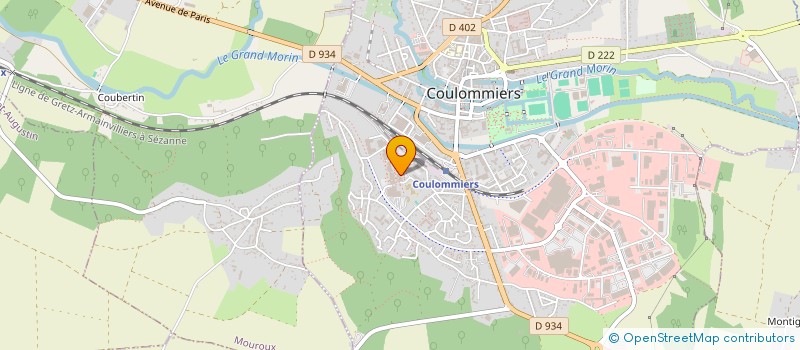 localisation de l'entreprise MONSIEUR NICOLAS MARTINS à COULOMMIERS