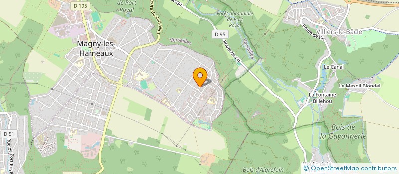 localisation de l'entreprise MONSIEUR NICOLAS MARTINS  MAGNY-LES-HAMEAUX