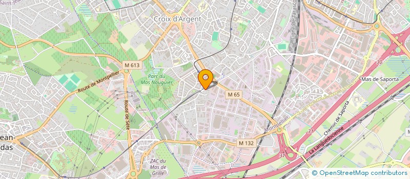 localisation de l'entreprise MONSIEUR NICOLAS MARTY à MONTPELLIER