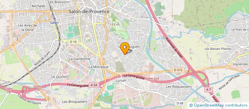 localisation de l'entreprise MONSIEUR NICOLAS MARTY  SALON-DE-PROVENCE