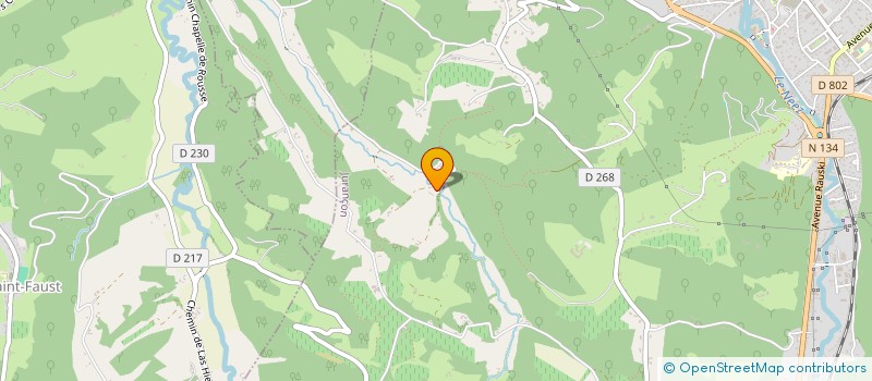 localisation de l'entreprise MONSIEUR NICOLAS MAS  JURANCON