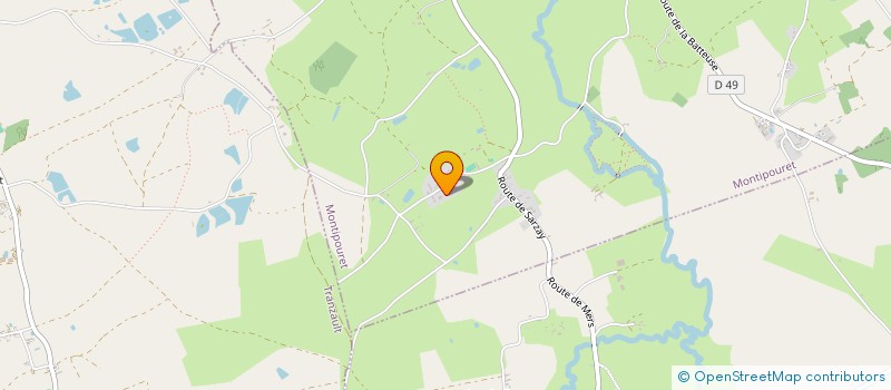 localisation de l'entreprise MONSIEUR NICOLAS MASCHER  MONTIPOURET