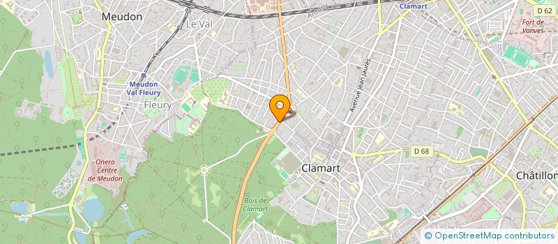 localisation de l'entreprise MONSIEUR NICOLAS MASSAR à CLAMART