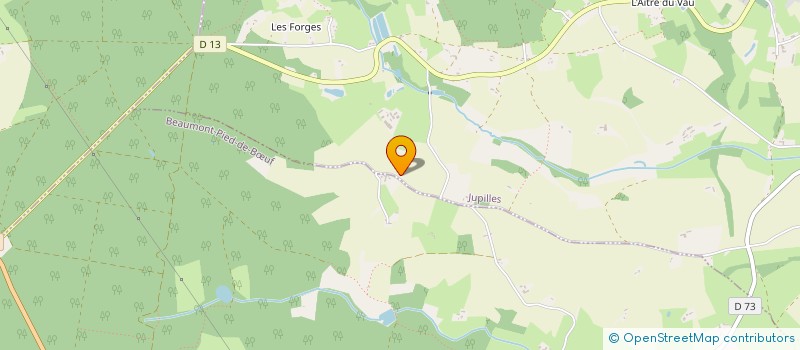 localisation de l'entreprise MONSIEUR NICOLAS MASSEAU  BEAUMONT-PIED-DE-BUF