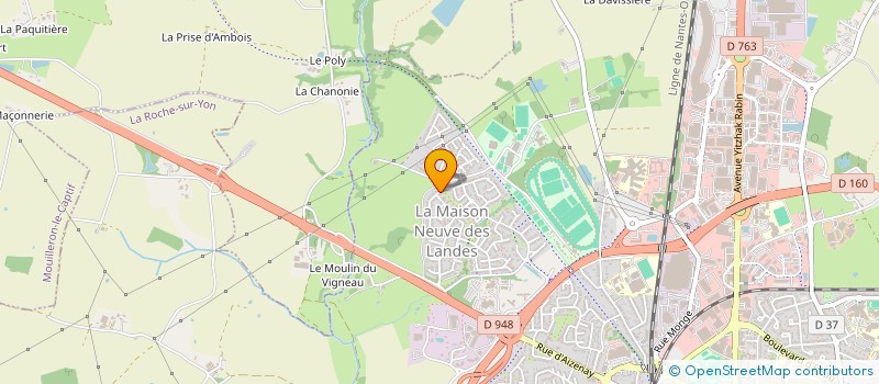 localisation de l'entreprise MONSIEUR NICOLAS MASSET à LA ROCHE-SUR-YON