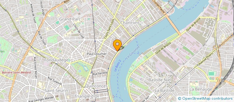 localisation de l'entreprise MONSIEUR NICOLAS MASSIE  BORDEAUX