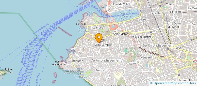 localisation de l'entreprise MONSIEUR NICOLAS MASSOLO à MARSEILLE
