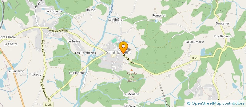 localisation de l'entreprise MONSIEUR NICOLAS MASSON à SAINT-JOUVENT