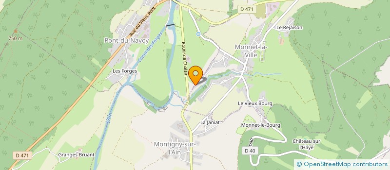 localisation de l'entreprise MONSIEUR NICOLAS MASSON  MONNET-LA-VILLE