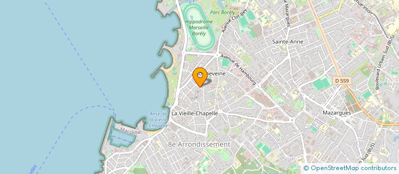 localisation de l'entreprise MONSIEUR NICOLAS MASTRAS à MARSEILLE