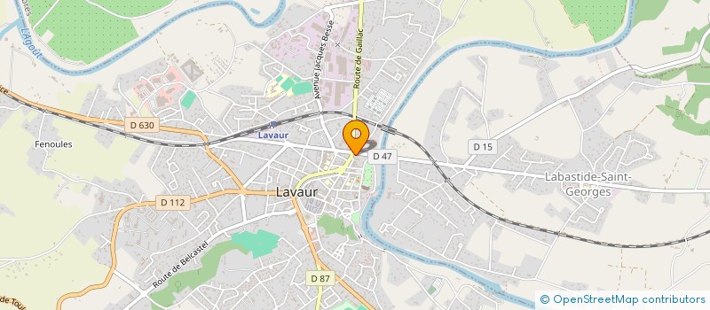 localisation de l'entreprise MONSIEUR NICOLAS MASURE  LAVAUR