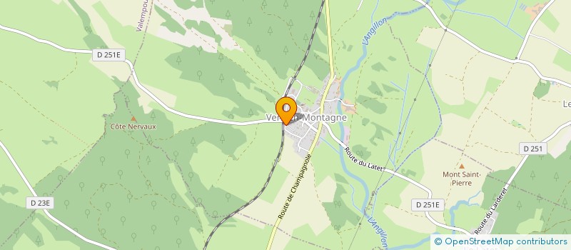 localisation de l'entreprise MONSIEUR NICOLAS MATHELIN  VERS-EN-MONTAGNE