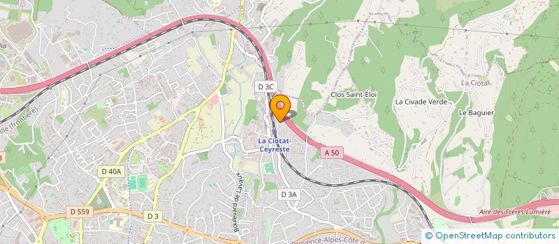 localisation de l'entreprise MONSIEUR NICOLAS MATHERON  CEYRESTE