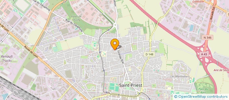 localisation de l'entreprise MONSIEUR NICOLAS MATHEX  SAINT-PRIEST