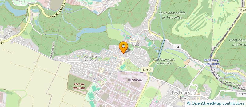 localisation de l'entreprise MONSIEUR NICOLAS MATHEY  BUC