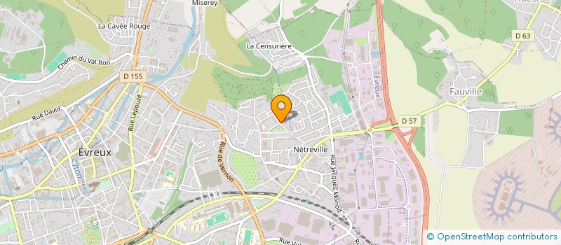 localisation de l'entreprise MONSIEUR NICOLAS MATHIEU à EVREUX
