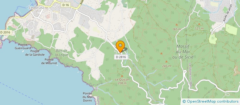 localisation de l'entreprise MONSIEUR NICOLAS MATHIEU à SIX-FOURS-LES-PLAGES