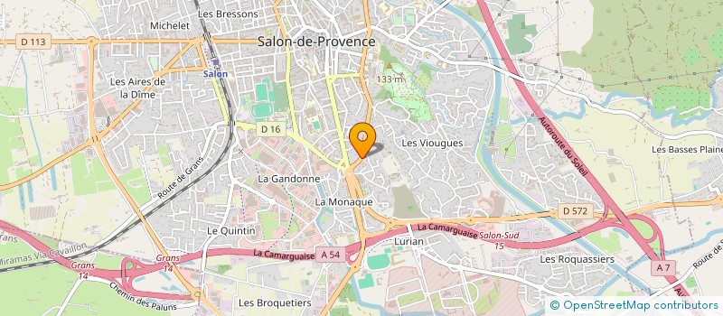 localisation de l'entreprise MONSIEUR NICOLAS MATTER  SALON-DE-PROVENCE